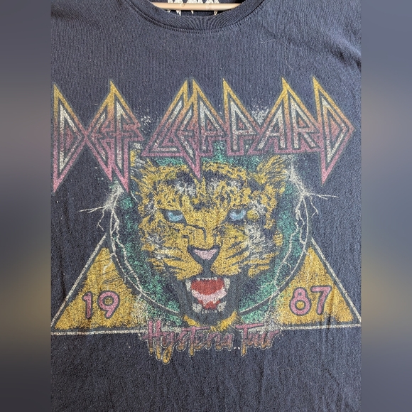 Def Leppard Graphic Tee - Navy - Picture 3 of 5